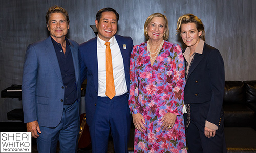 Rob Lowe, Joe Lee, Susan Ford Bales and Brandi Carlile