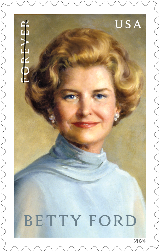 Betty Ford Forever Stamp 2024